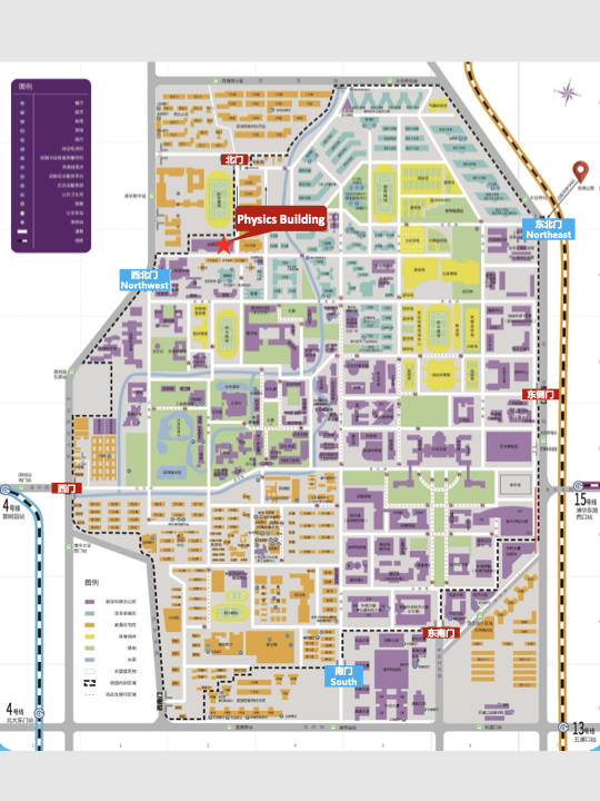 DoA Campus Map - Tsinghua University